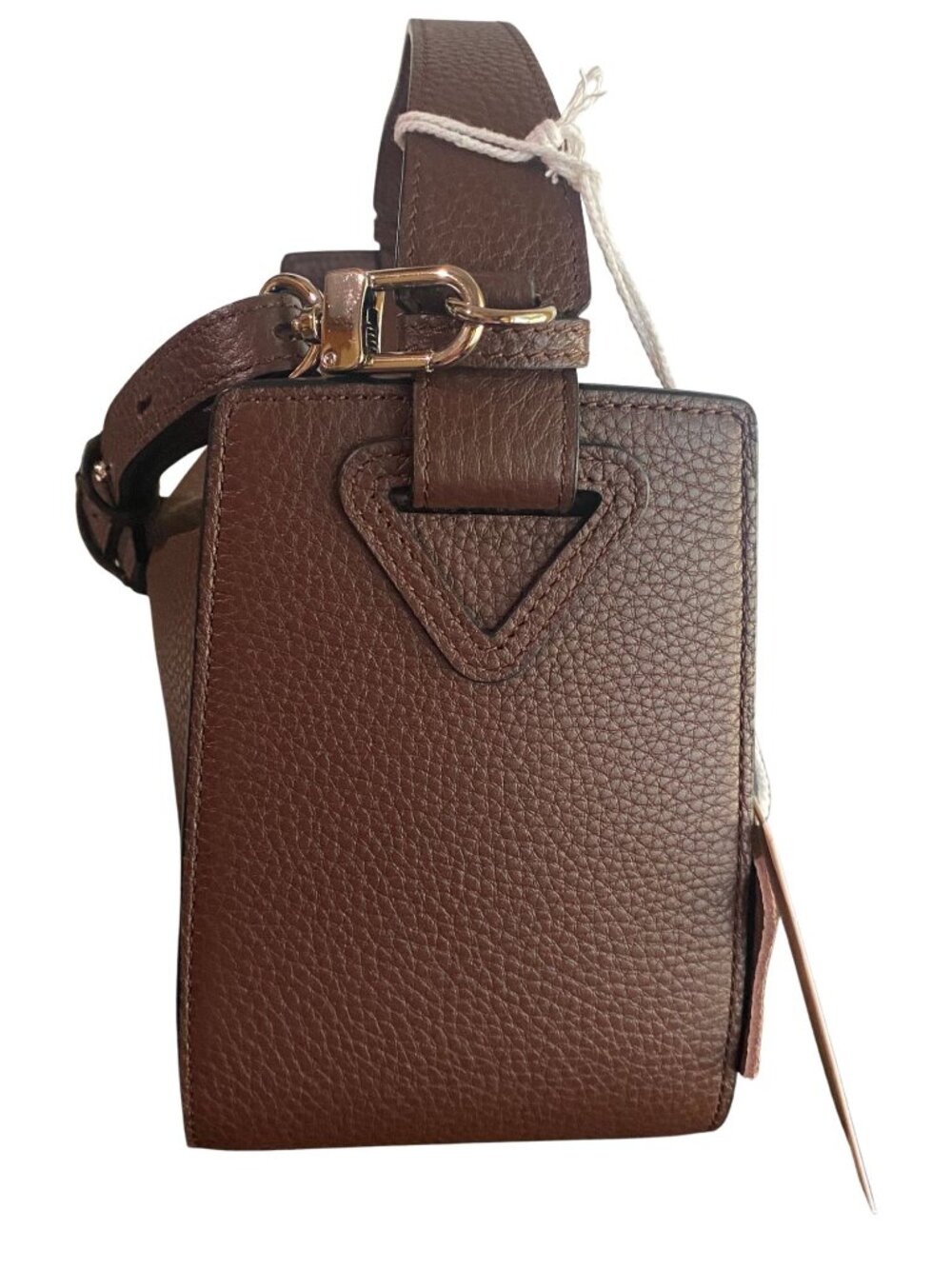 The Horse Clementine Bag Coffee Brown Leather with Adjustable Crossbody - Picture 6 of 13
